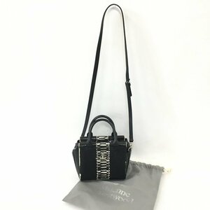 TEI 【中古品】 VIVIENNE WESTWOOD 2WAY クロコダイル バッグ ブラック ヴィヴィアンウェストウッド 〈188-240108-MK-13-TEI〉