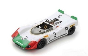 Spark 1/43 Porsche 908/02 K Porsche System Nurburgring