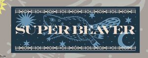 送料無料 SUPER BEAVER ウォールアート スポーツタオル スーパービーバー