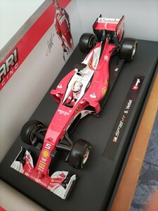 ☆ 新品美品未開封！ブラーゴ1/18 フェラーリ SF16-H #5 S.ベッテル 2016 ☆