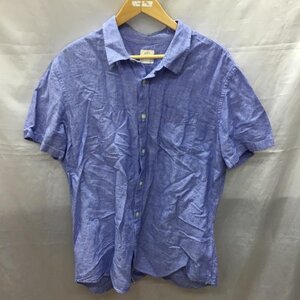 GAP XL ギャップ シャツ、ブラウス 半袖 Shirt Blouse 青 / ブルー / 10119304