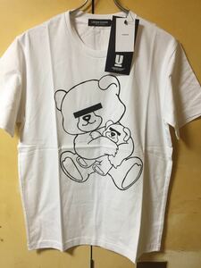 白M 即決 国内正規新品 UNDERCOVER BEAR TEE アンダーカバー ベア クマ Tシャツ