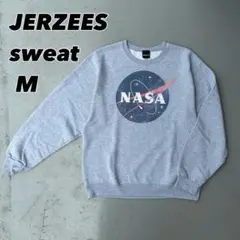 JERZEESジャージーズスウェットトレーナーグレーnasaアメカジ古着