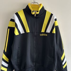 90s adidas アディダス トラックジャケット ジャージ O デサント期 アーカイブ 古着 大きいサイズ