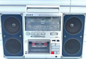 SONY ソニー CFS-F40 ラジカセ FM/AM STEREO CASSETTE-CORDER　ソニー ステレオカセット ラジカセ　通電OK