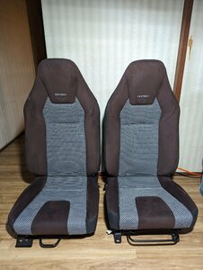 ハイエース 200系 レカロシート RECARO 車検対応 運転席 助手席 2脚 アルカンターラ 車検対応 シートレール付 強度証明書 使用僅か 超美品