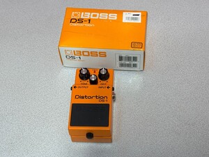 BOSS エフェクター DS-1 コンパクトエフェクター Distortion ディストーション ボス 動作確認済み