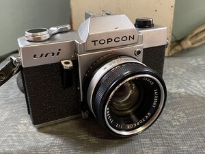 TOPCON uni トプコン ユニ　1:2 f=53mm フィルムカメラ 空シャッターOK ▼使用中古品