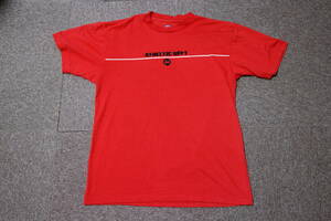 CANTERBURY　ATHLETIC DEPT Tシャツ　赤色　Mサイズ