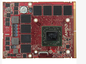 DELL M15X M17X M18X グラフィックボード HD6800 DDR5 1G 