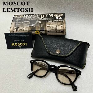【美品】MOSCOT モスコット レムトッシュ ブラック 46サイズ