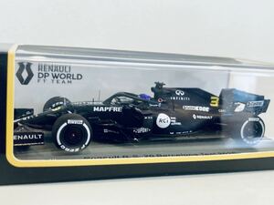 【送料無料】1/43 Spark Renault ルノー R.S.20 #3 D.リカルド バルセロナテスト 2020