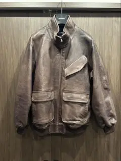 AURALEE 24AW LeatherZipBlouson size4