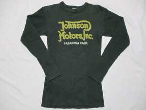 TOYS McCOY トイズマッコイ Johnson Motors Inc サーマル ロンT オリーブ M