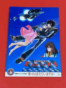 ■超時空要塞マクロス 愛・おぼえていますか　映画 パンフレット MACROSS　当時物 現状品