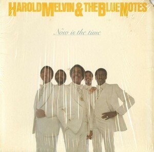 USオリジナル シュリンク付き Harold Melvin & The Blue Notes／Now Is The Time【ABC】77年 LP サンプリング PHILADELPHIA SOUL 試聴