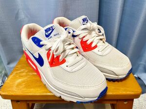 ナイキ Nike エアマックス Air Max 90 WHITE CRIMSON WMNS 25cm CT-1039-100 スニーカー シューズ 2020 ウルトラマリン Ultramarine US8