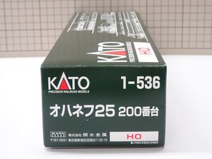 #k27【梱80】KATO オハネフ25 200番台 HOゲージ