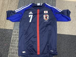 美品　サッカー日本代表　ユニフォーム　2012 7 遠藤　アディダス