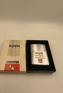 ジッポー ZIPPO ライター 1980-1981年 コカ・コーラ DRINK Coca Cola エッジング