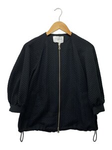 UNITED ARROWS◆ブルゾン/36/ポリエステル/BLK/無地/1522-144-2928