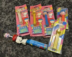 ビンテージ★ スヌーピー ★25～30年前 PEZ/電動ペロペロキャンディ★5点セット/まとめて★激レア