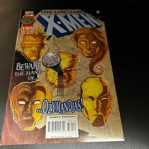 1996年 リーフ THE UNCANNY ザアンキャニィ　アメコミ　X-MEN エックスメン　 #332 May MARVEL COMICS アメコミリーフ