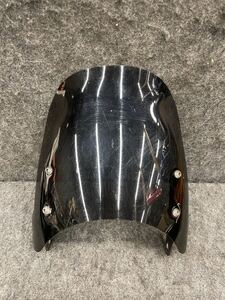 中古品 ホンダ GB250クラブマン メーターバイザー スクリーン スモーク 検HONDAYAMAHASUZUKIKAWASAKI旧車ウィンドシールド風防カスタム