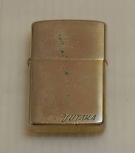 レア ZIPPO 1981年製 VINTAGE ヴィンテージ ゴールド 尾崎 豊??