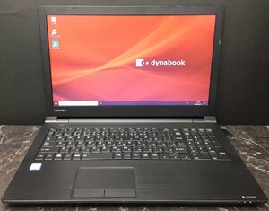 1円～ ■ジャンク dynabook B65/M / 第8世代 / Core i3 8130U 2.20GHz / メモリ 8GB / HDD 500GB / DVD / 15.6型 / OS有り / BIOS起動可