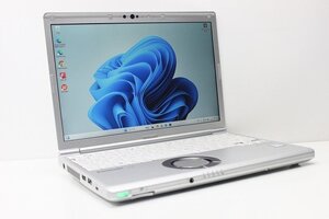 1円スタート ノートパソコン Windows11 WPS office搭載 Panasonic レッツノート CF-SV8 第8世代 Core i5 SSD256GB メモリ8GB カメラ