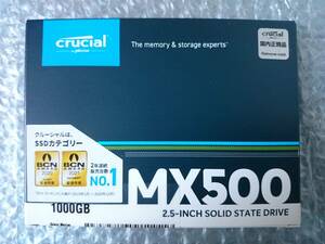 Crucial クルーシャル MX500 1000GB 1TB CT1000MX500SSD1 新品 未使用 未開封 2