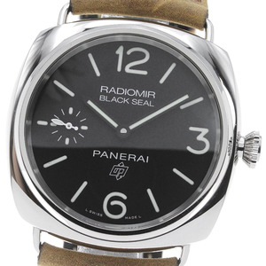 パネライ PANERAI PAM00754 ラジオミール ブラックシール スモールセコンド 手巻き メンズ 良品 _837820