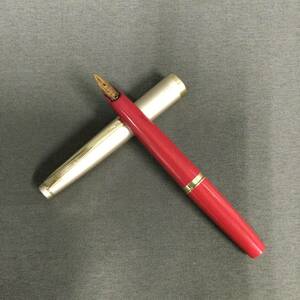 060219 255524 PILOT　パイロット　万年筆　ペン　Elite　18K　事務用品　筆記用具　筆記未確認　USED品