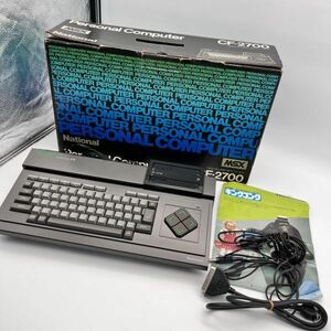 【美品】レア商品　動作確認済　National CF2700 MSX 松下電器　マニア品　101