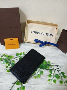 超美品　ルイヴィトン　 LOUIS VUITTON　エピ　財布　長財布　