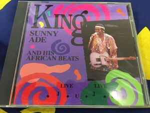 King Sunny Ade★中古CD/US盤「キング・サニー・アデ～Live Live Juju」