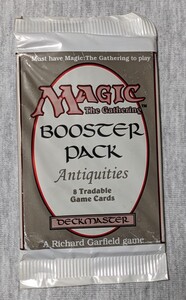 送料無料　antiquties アンティキティー　MTG マジックザギャザリング 英語 ブースターパック　未開封