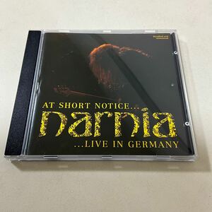 北欧メタル 輸入盤 Narnia At Short Notice Live In Germany