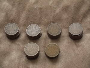 ギザ10　昭和28年　10円硬貨　59枚