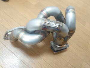 [新品] SR20DET SMS 等長エキマニ s13 s14 s15 180sx t25 純正置き換え 6boost sinco アルトラック ベルヌーイ　シルビア エキマニ