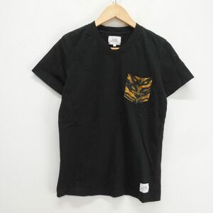 CRIMIE クライミー ORIGINAL TIGER 1 POINT POCKET V-NECK T-SHIRT Vネック ポケットTシャツ タイガー 半袖 S 10113850