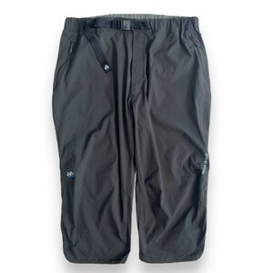 国内正規★mont-bell モンベル フリーライド ニッカ ナイロン パンツ Lサイズ ストレッチ チャコール NYLON PANTS STYLE#1130344