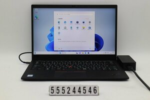 Lenovo ThinkPad X1 Carbon 7th Gen Core i5 8365U 1.6GHz/16GB/256GB(SSD)/14W/FHD(1920x1080) タッチパネル/Win11 【555244546】