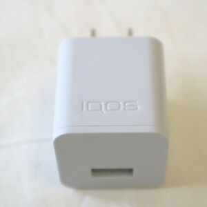 IQOS純正USBパワーアダプター ホワイト 白 充電器 【USED品】20 00797