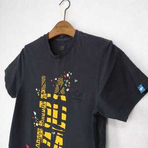 アディダス LADUMA プリントTシャツ 黒 SM