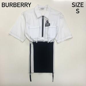 ☆美品☆BURBERRY バーバリー 半袖シャツ トップス ワンピース Sサイズ