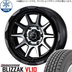 ハイゼットジャンボ 145/80R12 スタッドレス | ブリヂストン ブリザック VL1 & マッドヴァンス06 12インチ 4穴100