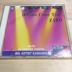 レア 貴重 2枚組 DREAMS COME TRUE / ZARD ビッグ・アーティスト ドリカム DJ ネタ 音声多重 ベスト KARAOKE 絵も歌詞も出る 音多 2CD