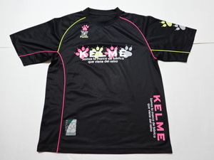 ■1005■KELME ケルメ 半袖Tシャツ XL 黒●